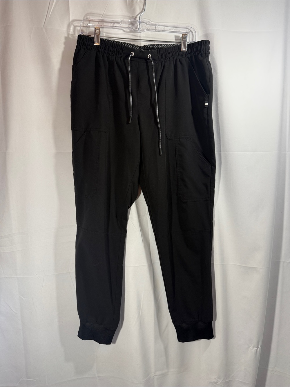 Beyond Scrubs Black Scrub Pants Black Size Medium